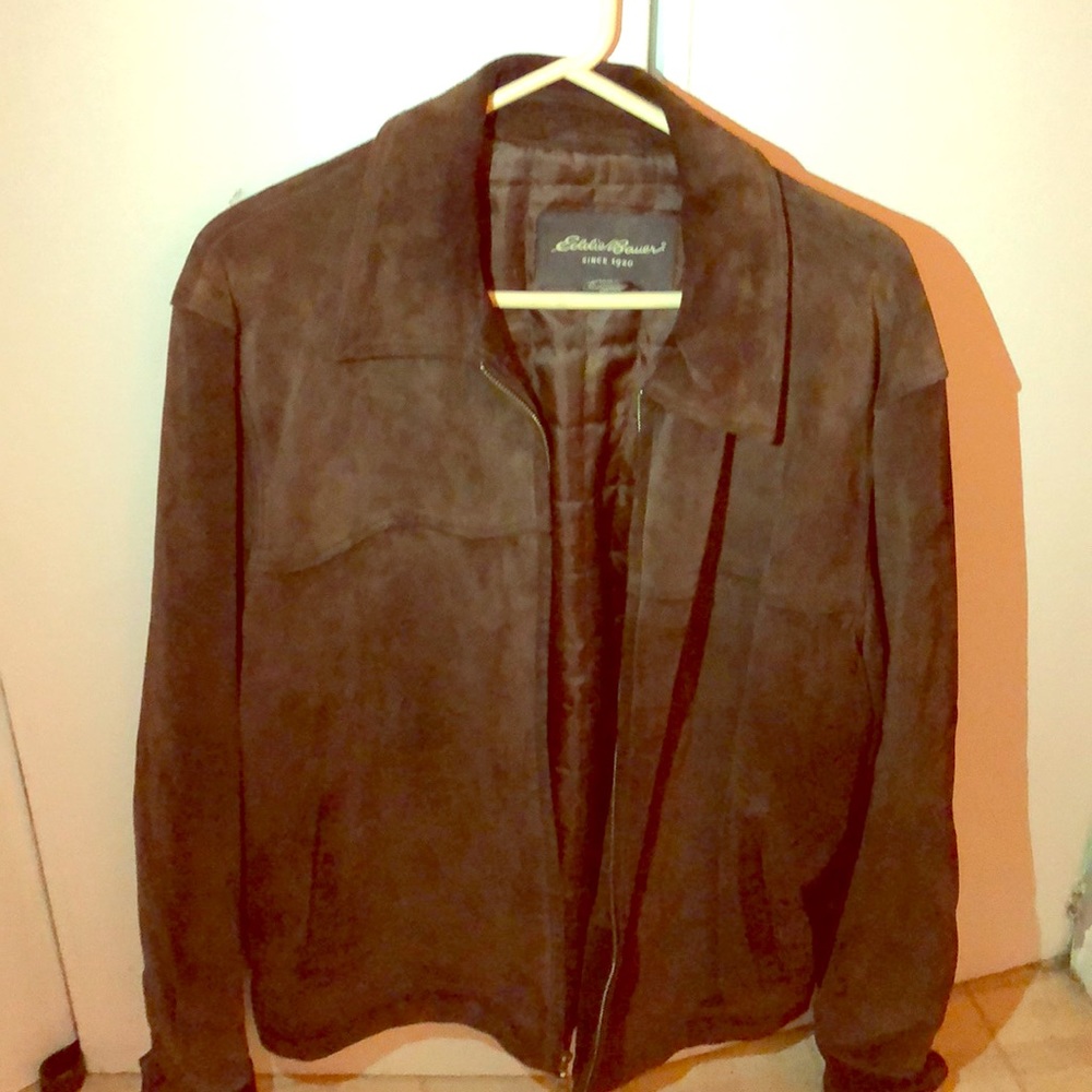 Eddie Bauer suede jacket
